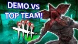 DBD: DEMO Vs TOP LEVEL TEAM! | Dead By Daylight Gameplay