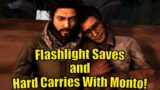 Flashlight Saves and Hard Carries With Monto! Dead By Daylight