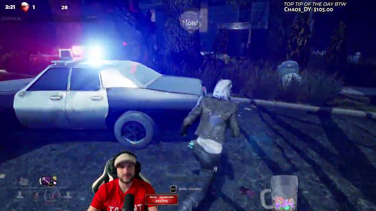 NO PERKS SURVIVOR USING "COUNTERPLAY" VS SPIRIT WITH STRIDER! Dead by