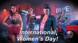 Dead By Daylight live stream on International Women's Day