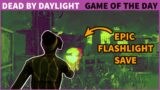 INSANE Flashlight Save | Dead By Daylight