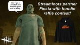 Dead By Daylight live stream| Celebrating Streamloots partner Fiesta! Hoodie raffle contest!