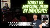 Disguised Toast VS Miyoung in Dead by Daylight ft.  Yvonnie Natsumiii and Seanic (Full POV)