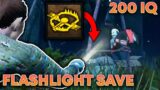 The 200 IQ Flashlight Save in Dead by Daylight | Streamer Highlights