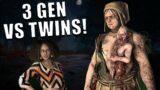 3 GEN VS TWINS! Survivor Dead By Daylight