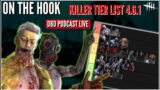 Dead by Daylight Podcast – On the Hook LIVE KILLER TIER LIST