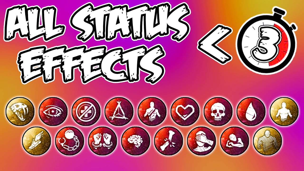 Every Status Effect in DBD - Explained FAST! [Dead by Daylight Guide ...