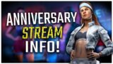 RESIDENT EVIL REVEAL INFO! 5th Anniversary Stream Date! | Dead By Daylight