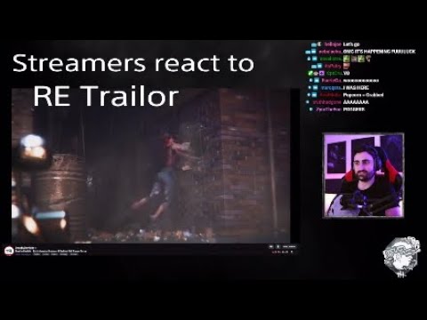 STREAMERS REACT TO RESIDENT EVIL TRAILER | Dead By Daylight 5th