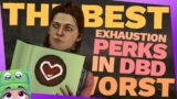 The Best and Worst Exhaustion Perks in Dead by Daylight