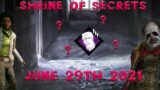 Dead by daylight – What's in the Shrine of Secrets?? – JUNE 29TH Reset 2021 (DBD)