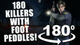 180 KILLERS WITH FOOT PEDDLES! Dead By Daylight