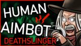 AIMBOT DEATHSLINGER! Clutch Killer Gameplay! | Dead By Daylight