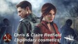 Dead By Daylight| "Resident Evil" DLC Chris & Claire Redfield legendary cosmetics confirmed!