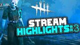 Salty Survivors Accuse My Huntress Of Having AIMBOT! (Dead By Daylight Stream Highlights #3)