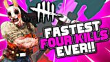 The Fastest 4k With Huntress EVER! (Dead By Daylight World Record Huntress)
