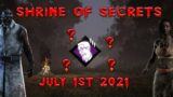 Dead by daylight – What's in the Shrine of Secrets?? – JULY 1ST Reset 2021 (DBD)