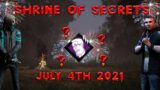 Dead by daylight – What's in the Shrine of Secrets?? – JULY 4TH Reset 2021 (DBD)