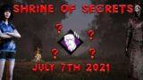 Dead by daylight – What's in the Shrine of Secrets?? – JULY 7TH Reset 2021 (DBD)