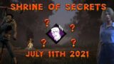 Dead by daylight – What's in the Shrine of Secrets?? – JULY 11TH Reset 2021 (DBD)