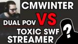 CMWinter vs. Toxic SWF Streamer (Dual POV) | Dead By Daylight