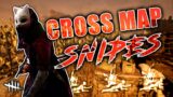 CROSS MAP SNIPES WITH HUNTRESS | Dead by Daylight