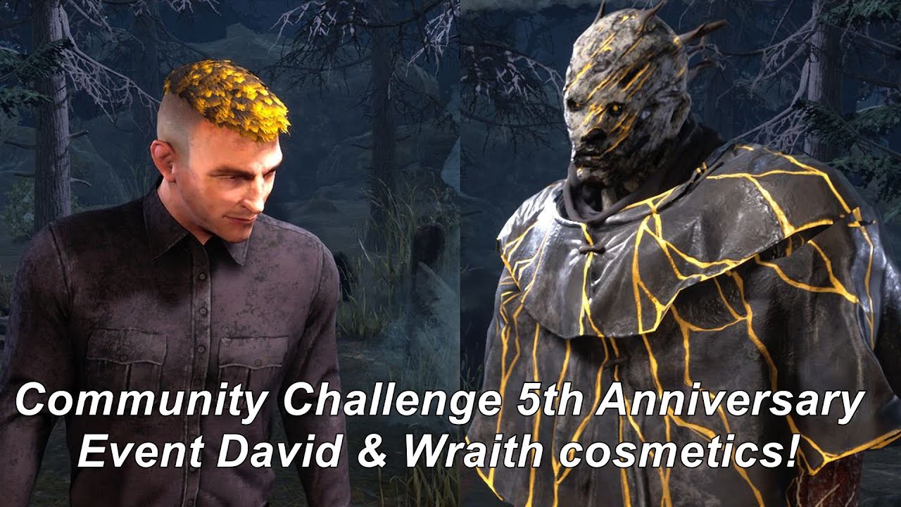 Dead By Daylight David And Wraith 5th Anniversary Cosmetics Unlocked Two Heads Are Better Than 3145