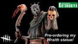 Dead By Daylight| The Wraith statue from Kotobukiya Company! Merch Corner!