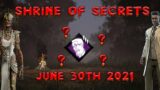Dead by daylight – What's in the Shrine of Secrets?? – JUNE 30TH Reset 2021 (DBD)