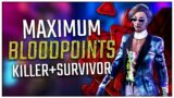 MAXIMUM Blood Point Builds! Killer + Survivor | Dead By Daylight