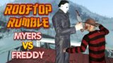 Rooftop Rumble 3. Myers Vs Freddy. Dead By Daylight.