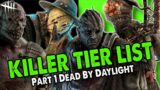 Killer Tier List Dead By Daylight 4.0 part 1 | Trapper, Wraith, Hillbilly, Nurse Rankings