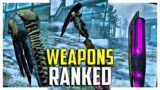 All 25 Killer Weapons Ranked Worst to Best! (Dead by Daylight Tier List)