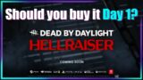 Should you buy the Hellraiser DLC on Day 1? ~Dead by Daylight~