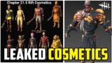 ALL CHAPTER 21.5 COSMETICS LEAKED! +Spiral & For Honor Charms?! – Dead by Daylight