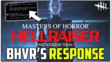 BEHAVIOUR OFFICIALLY RESPONDS TO HELLRAISER NFT! +Halloween Event Trailer! – Dead by Daylight