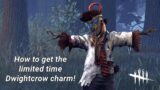 Dead By Daylight| Limited Time Dwightcrow killer hook cosmetic charm redemption code!