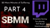 PART 4 –  20 More Minutes of Streamers Suffering with MMR in Dead by Daylight | DBD