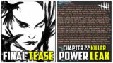 CHAPTER 22 KILLER POWER LEAKED?! +Chapter 22 Final Tease! – Dead by Daylight