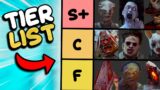 DBD KILLER TIER LIST (voted by you guys)