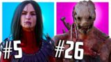 All 26 Killers Ranked WORST to BEST! (Dead by Daylight Killer Tier List)
