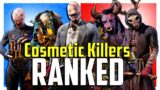 All 7 Cosmetic Killers Ranked Worst to Best! (Dead by Daylight)