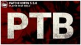 DEAD BY DAYLIGHT PTB PATCH NOTES 5.5.0! PINHEAD VOICE BACK!