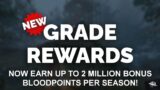 Dead By Daylight| Up to 2,000,000 Bonus Bloodpoints now every month with new grade rewards!