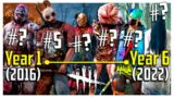 All 6 Years of Content Ranked Worst to Best! (Dead by Daylight)