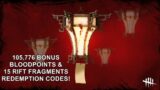 Dead By Daylight| Lantern Riddles 105,776 Bonus Bloodpoints & 15 Rift Fragments Redemption Codes!