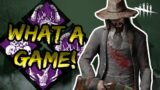 THE MOST INTENSE GAME EVER I PROMISE! DEATHSLINGER ENDGAME BUILD! | Dead by Daylight