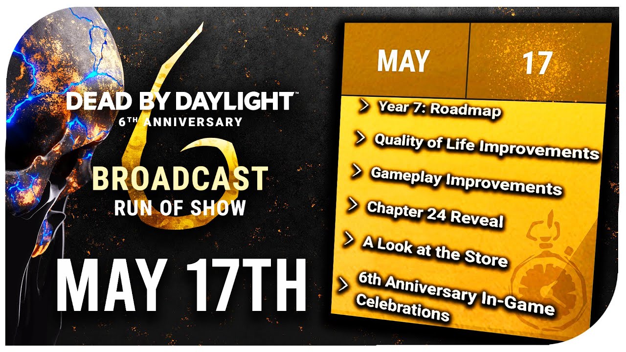 Dead By Daylight New 6th Year Anniversary Information! DBD