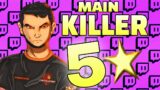 Killer 5 estrellas vs PRO team – Critica ElP4rzival Dead by daylight