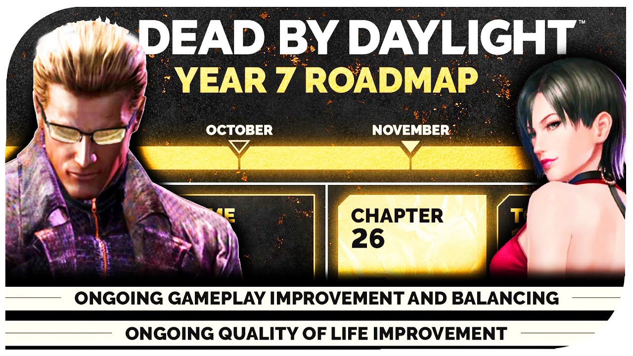 Dead By Daylight Year 7 Road Map! DBD New Road Map Revealed! DBD